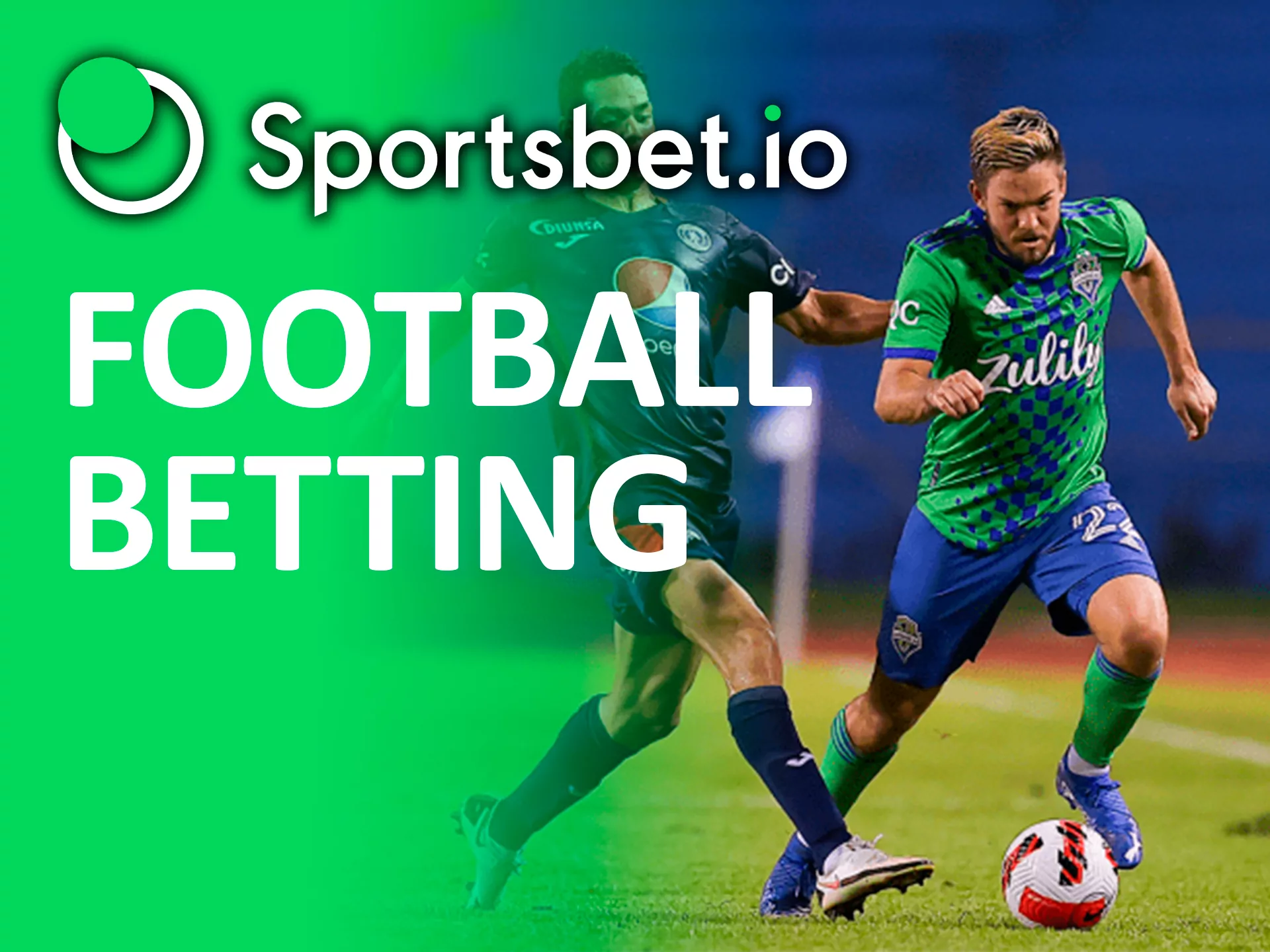 You can bet on your favorite football team at Sportsbet io.