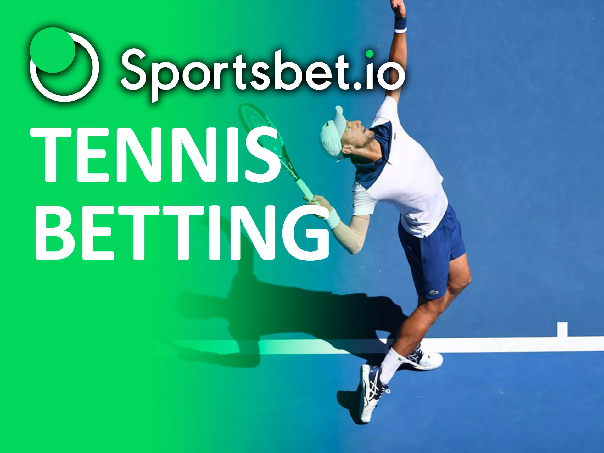 You can alsoplace bets on tennis events.