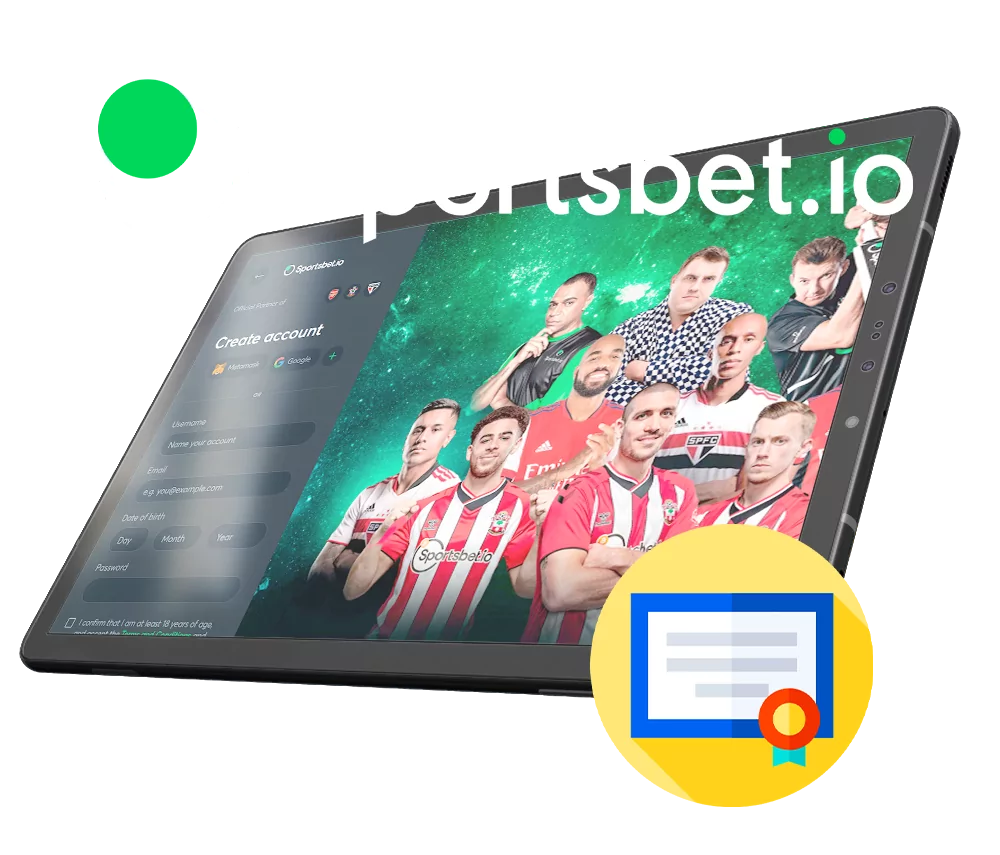 Sportsbet io is a properly licensed betting company operating in India.