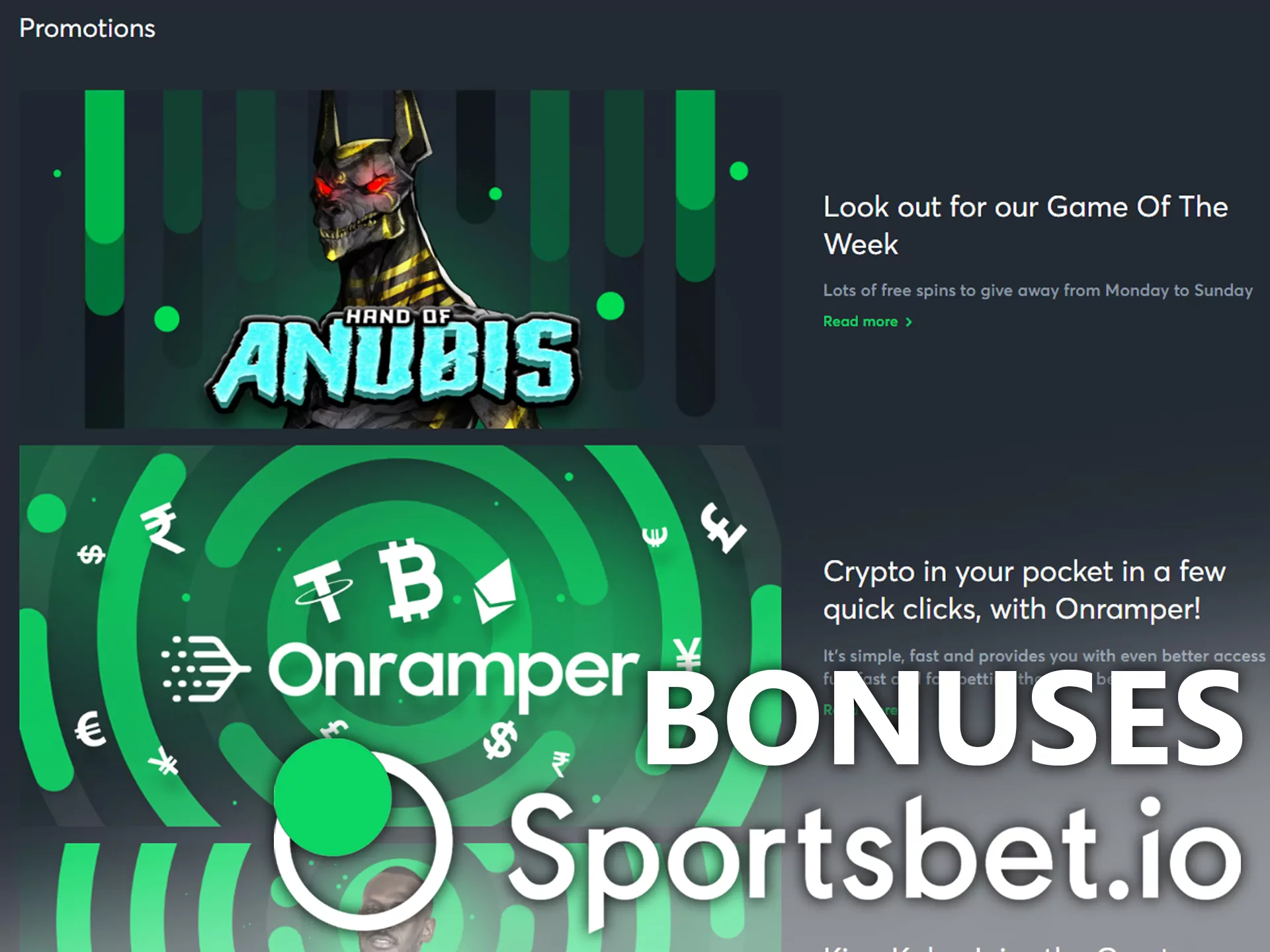 Sportsbet offers a lot of profitable bonuses.