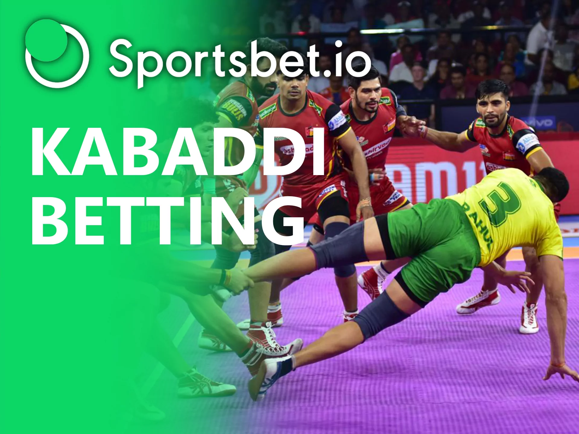 Place bets on kabaddi players.